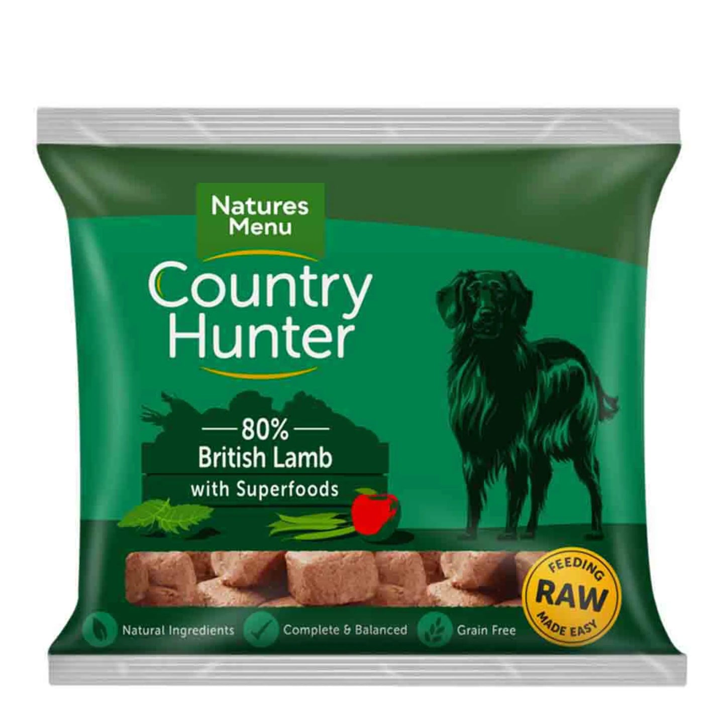 Natures Menu 80-20 Lamb Nuggets 1kg
