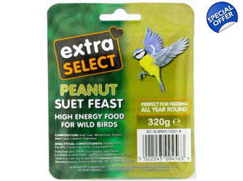 Extra Select Suet Feast Peanut, 320g