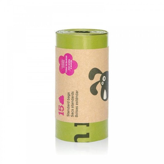 Earth Rated Poo Bags Handled Scented Single Roll