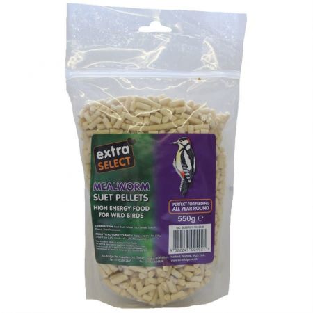 Extra Select Mealworm Suet Pellets 550g