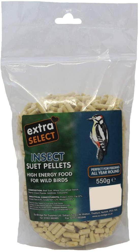 Extra Select Insect Suet Pellets 550g