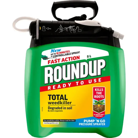 Round Up Fast Action Weedkiller 5ltr Ready to Use