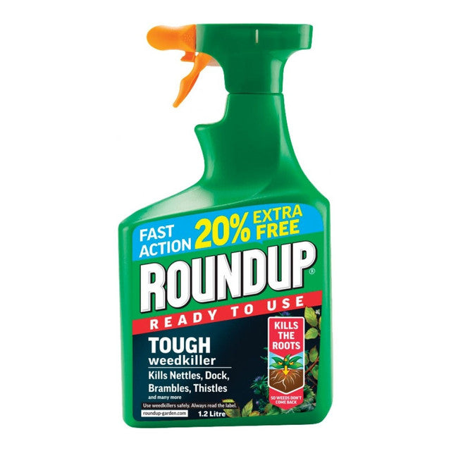 Round Up Ready To Use Tough Weed Killer 1.2Ltrs