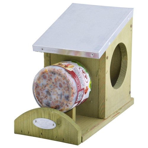 Fallen Fruits Peanut Butter Squirrel Feeder & 1x Jar