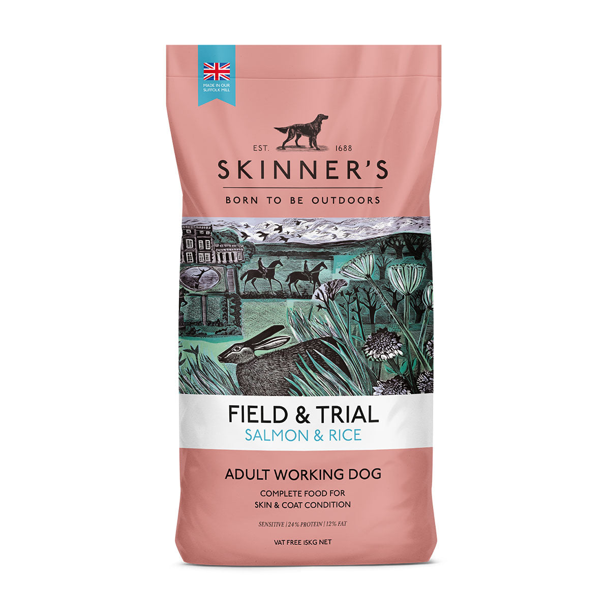 Skinners Field & Trial Salmon and Rice 15kg
