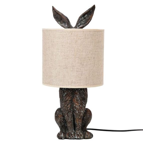 Hesitate, Hiding Rabbit Table Lamp