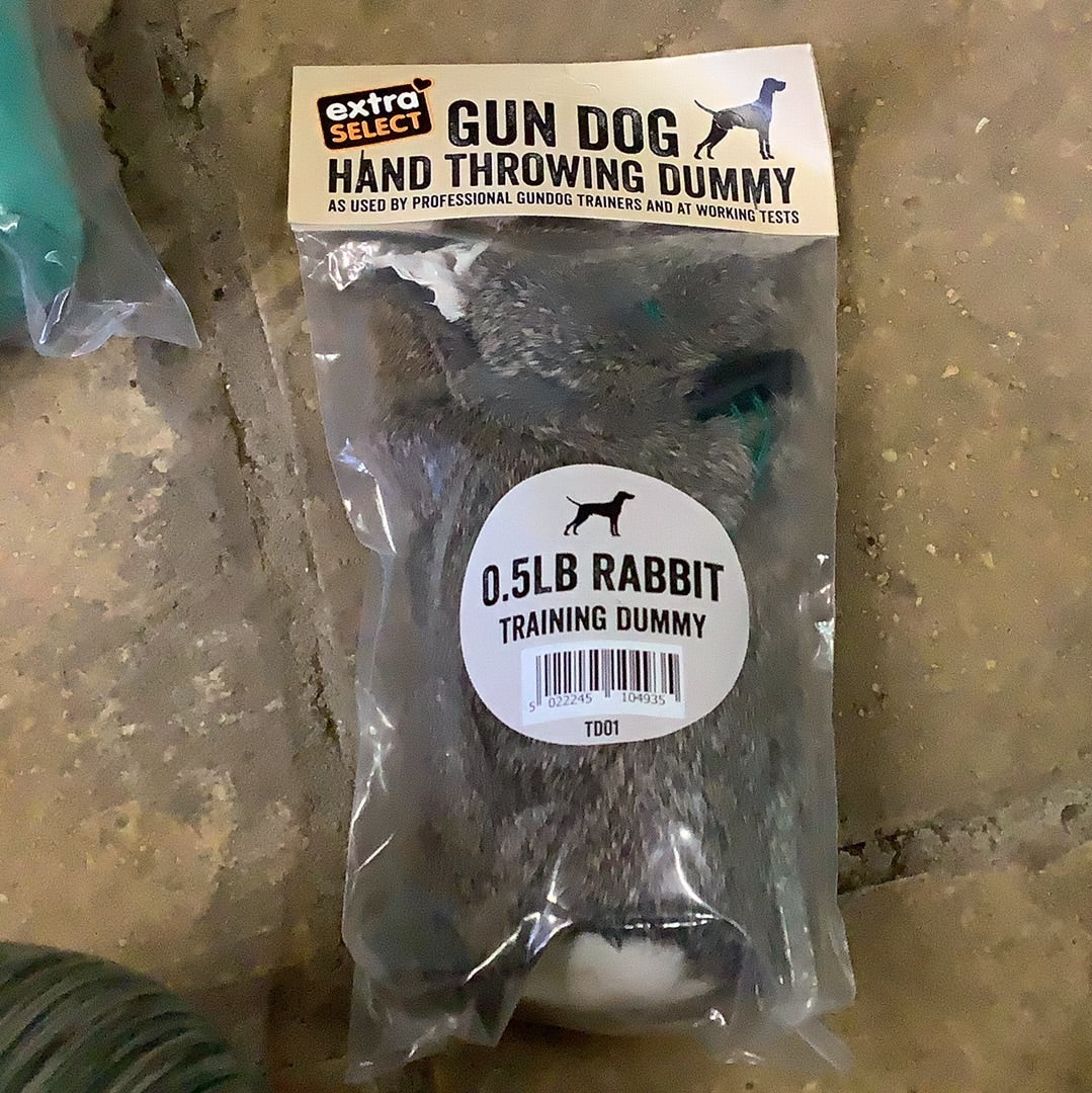 Extra Select Training Dummy, Rabbit 1/2lb