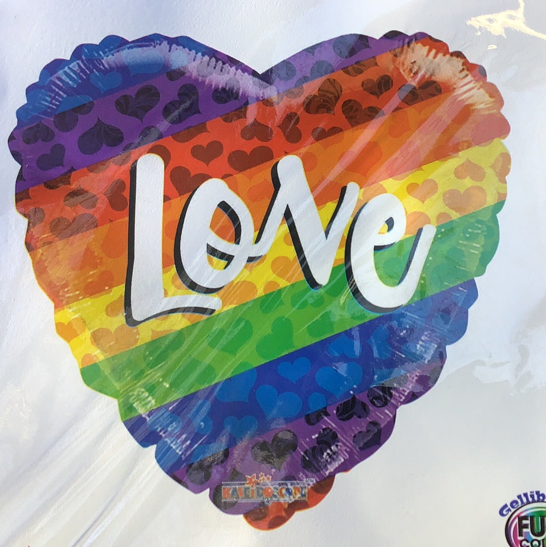 Love Heart Shaped Foil Balloon