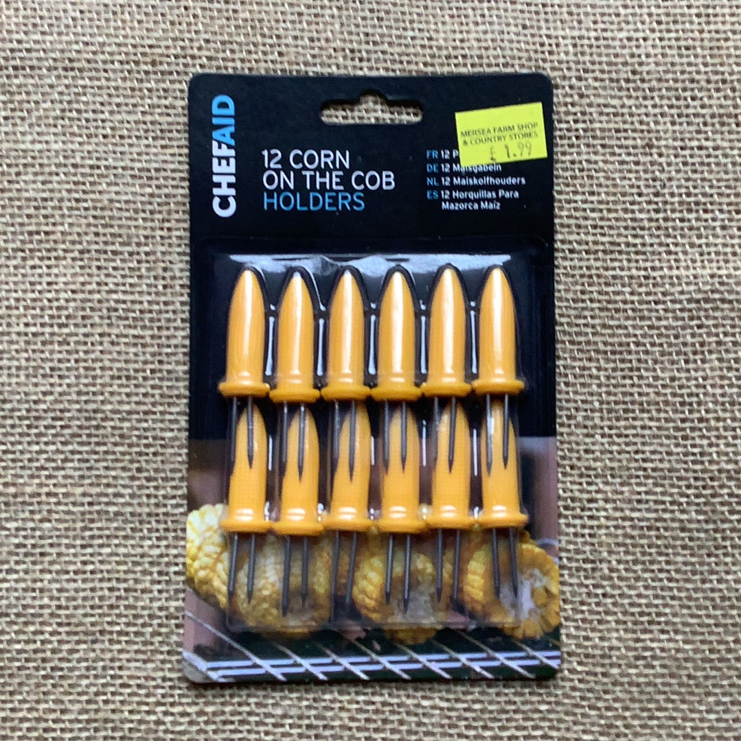 Chefaid, Corn On The Cob Holders- 12pk