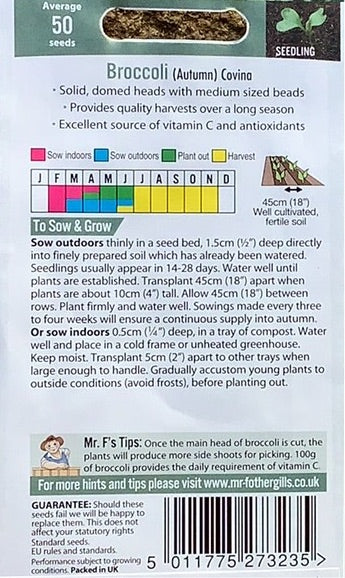 Broccoli (autumn) Covina Mr.Fothergills