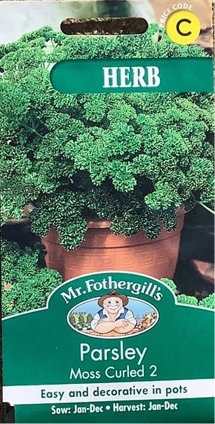 Parsley Moss Curled 2, Mr.Fothergills