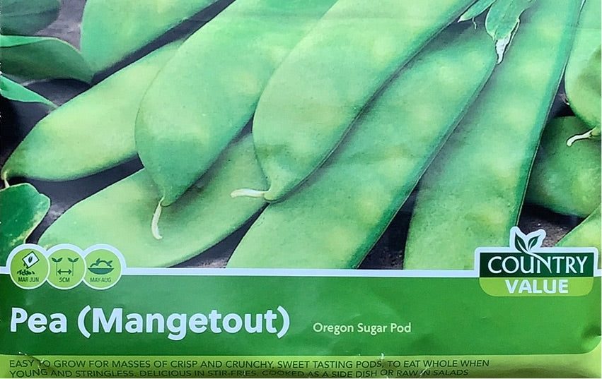 Pea (Mangetout) Seeds, Country Value