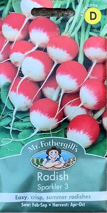 Radish Sparkler 3 Mr. Fothergills