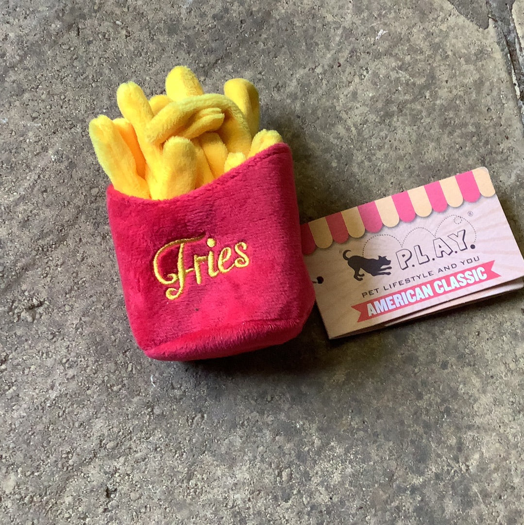 Play San Francisco, French fry Dog Toy