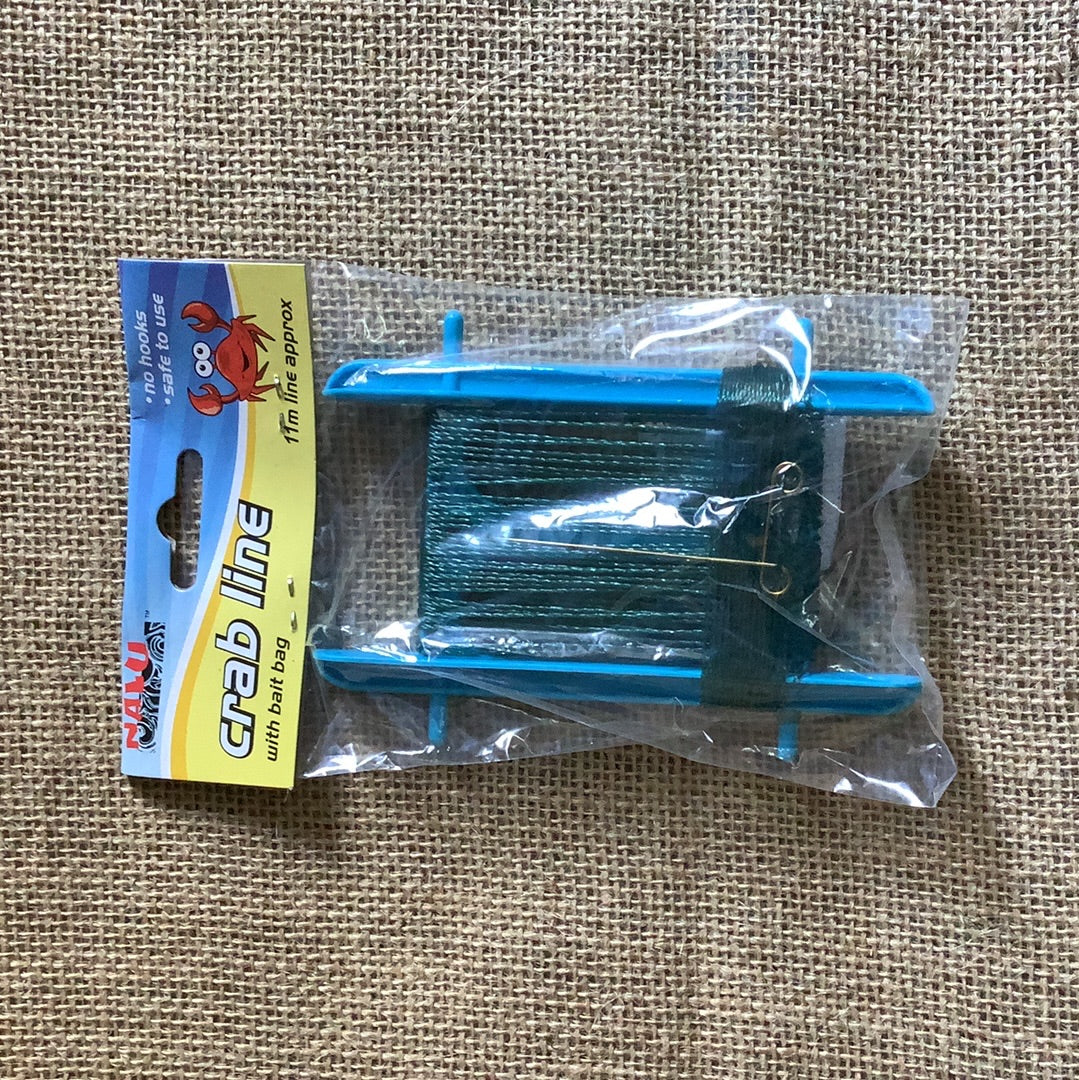 Nalu Crab Line With 1 Bait Bag 11m Line Approx
