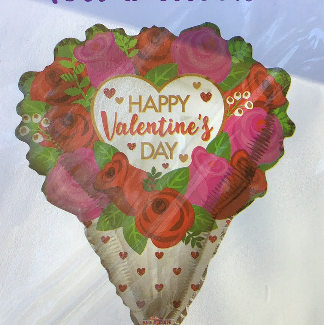 Happy Valentines Day Foil Balloon