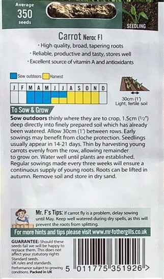 Carrot Nerac F1 Mr.Fothergills