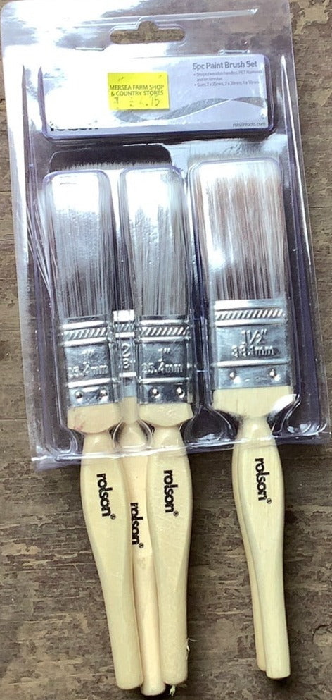 Rolson, Paint Brush Set 5pc