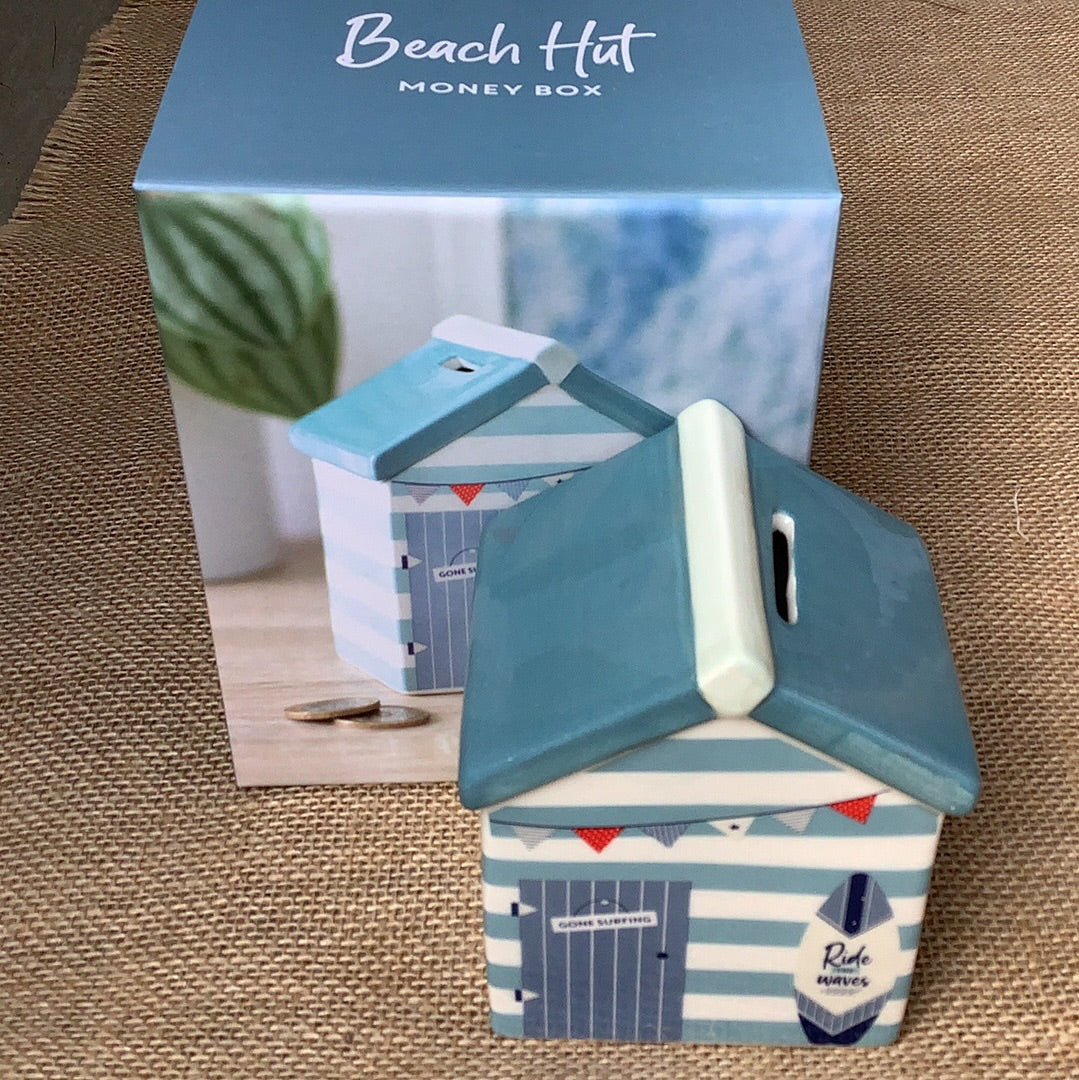 Beach Hut Money Box