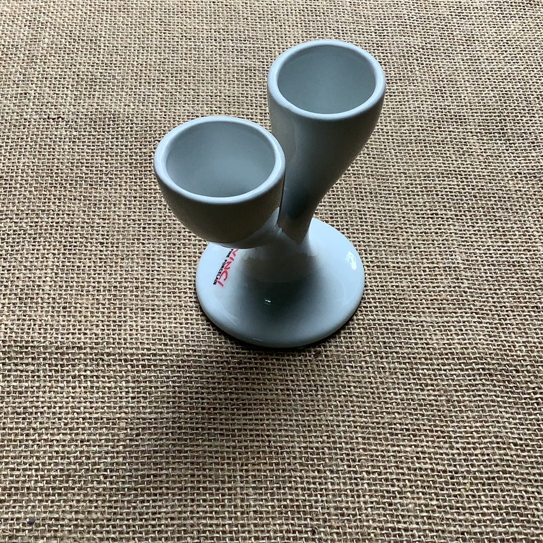 Vinci, Fine Porcelain Double Egg Cup