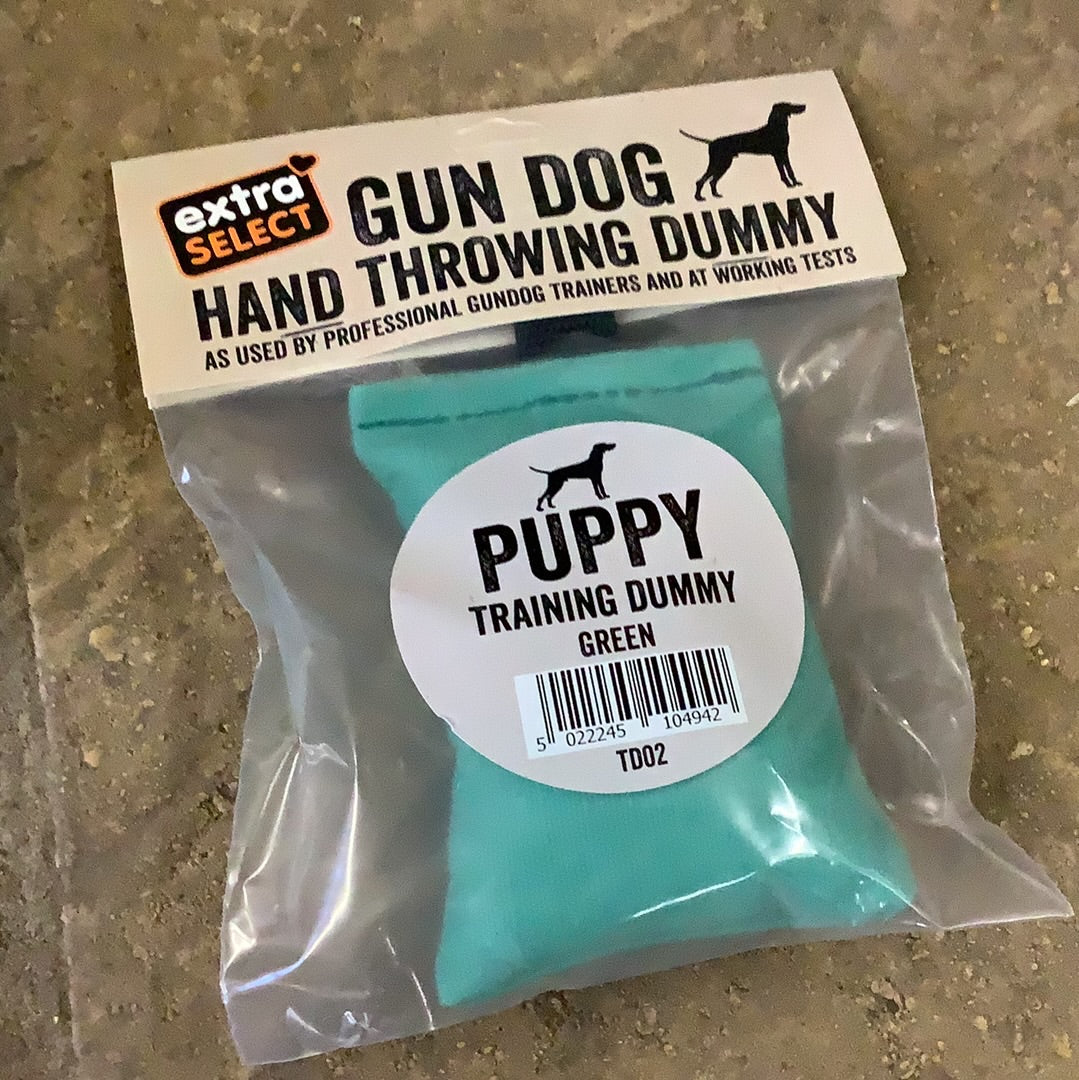 Extra Select Puppy Training Dummy Green