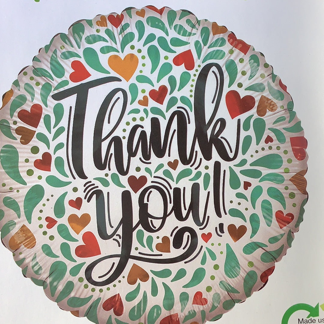 Thank you Foil Balloon