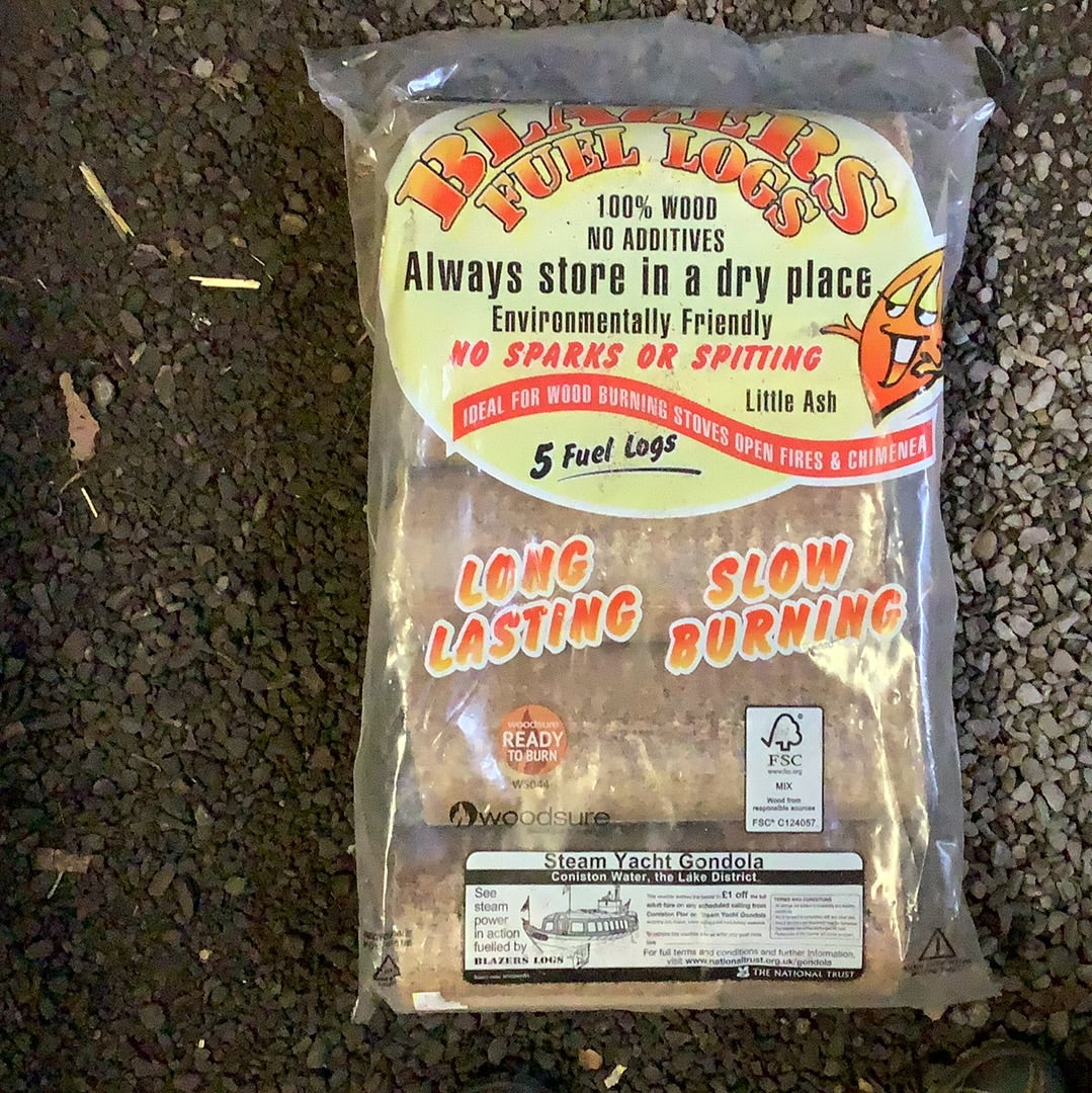 Blazers Fuel Logs 5Log Pk
