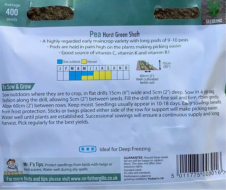 Pea Hurst Green Shaft Mr. Fothergills