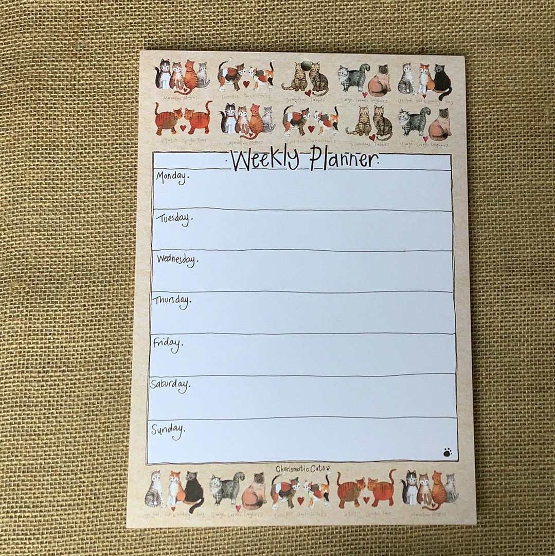Alex Clark, Charismatic Cats Weekly Planner