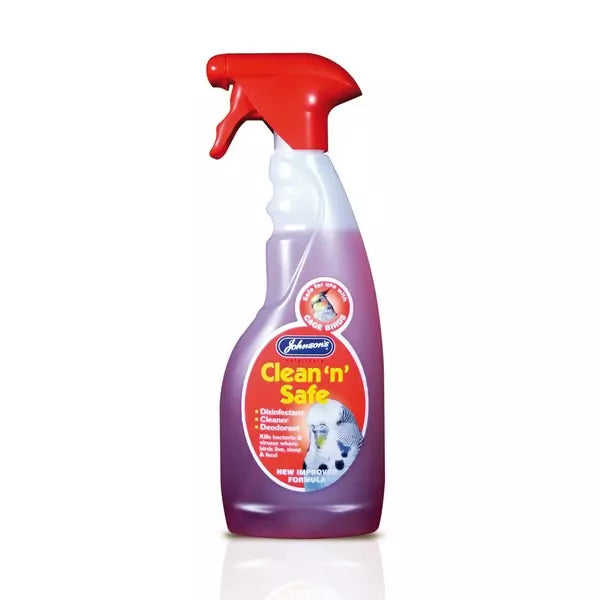 Johnsons Clean 'n' Safe Bird Disinfectant 500ml