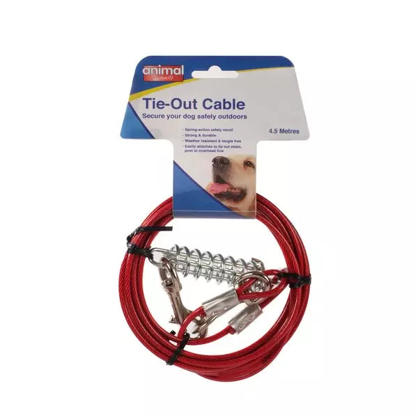 Animal Instincts Tie Out Cable 4.5m