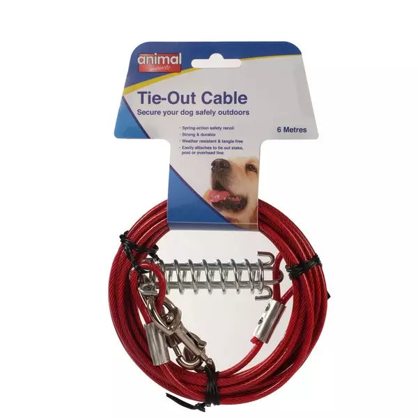 Animal Instincts Tie Out Cable 6m