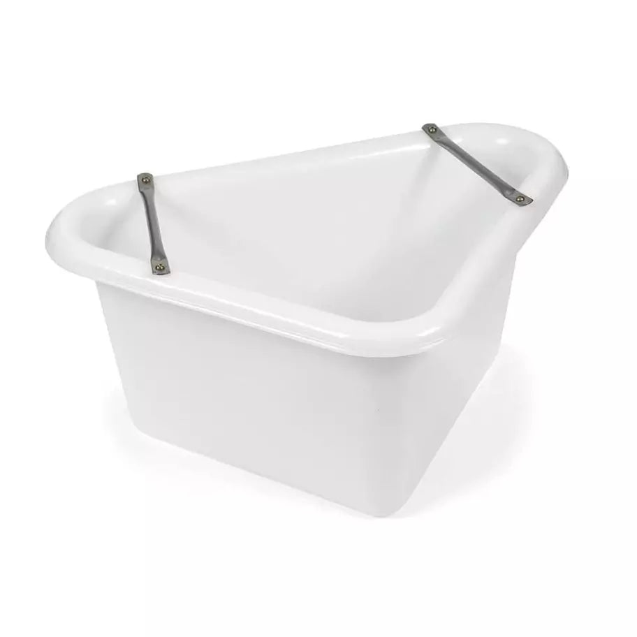 Stubbs, Polyethylene Corner Manger-White