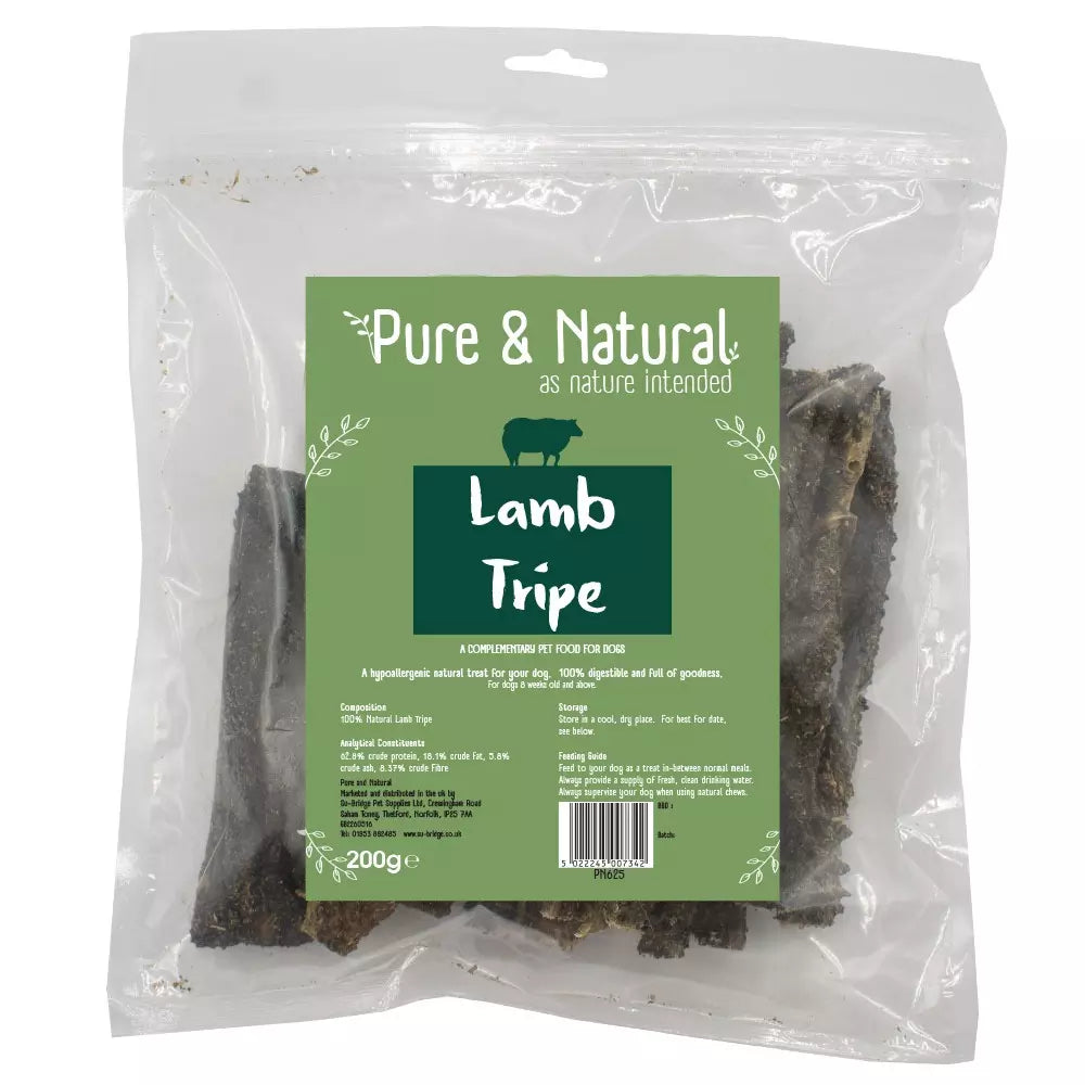 Pure & Natural Lamb Tripe 200g