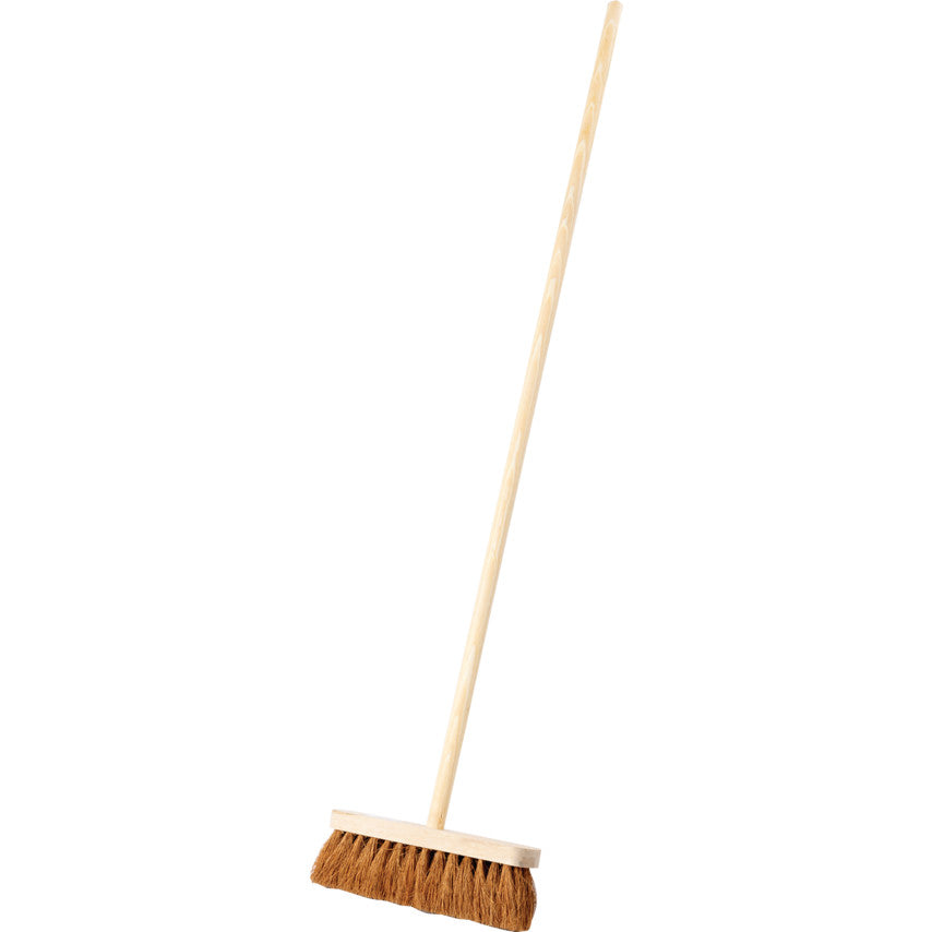 Soft Head Coco Bristle Broom 12"