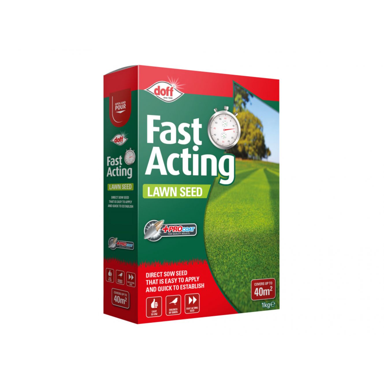 Doff Fast Acting Lawn Seed 1kg