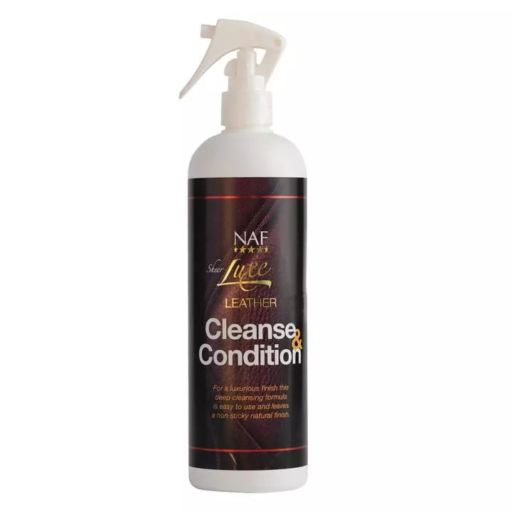 NAF Sheer Luxe Leather Cleanse & Condition 500ml,