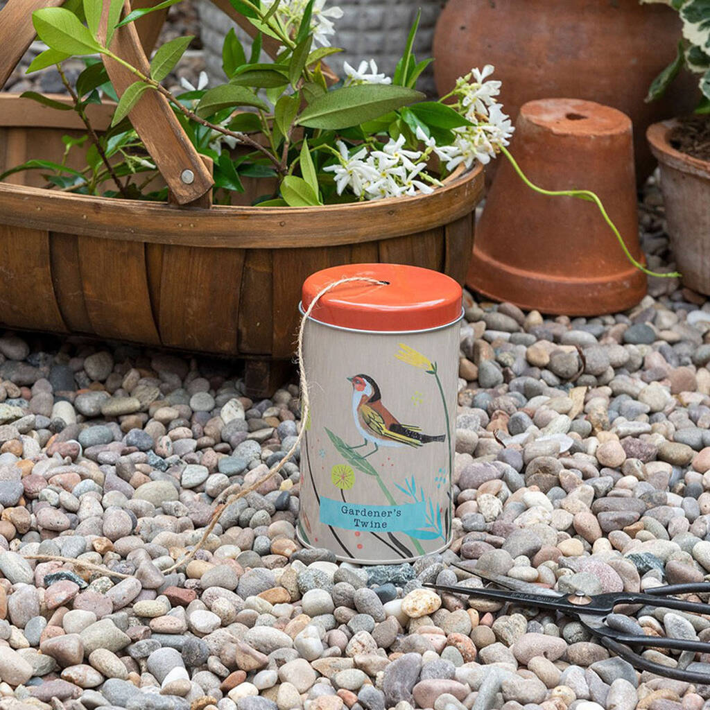 Bird Print Gardener’s Twine Holder