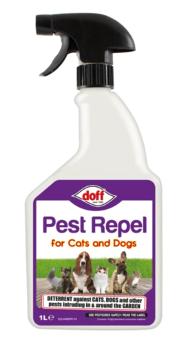 Doff Cats And Dog Repeller Protects From Fouling For Use Around Garden 1L