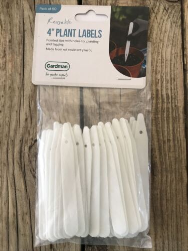 Gardman 4" Plant Labels x50