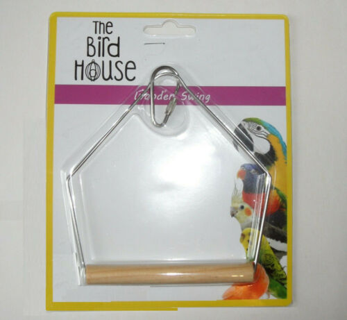 Happy Pet Wooden Bird Swing