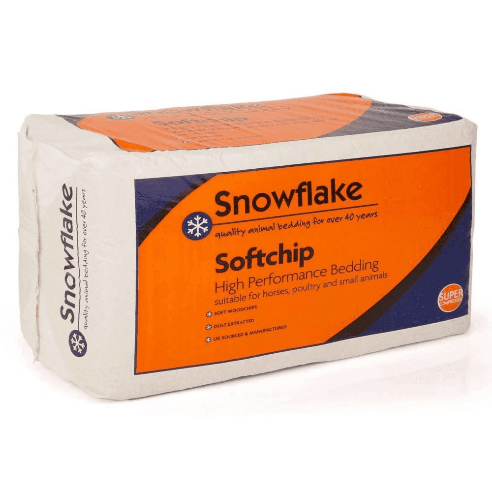 Snowflake Soft Chip Woodshavings