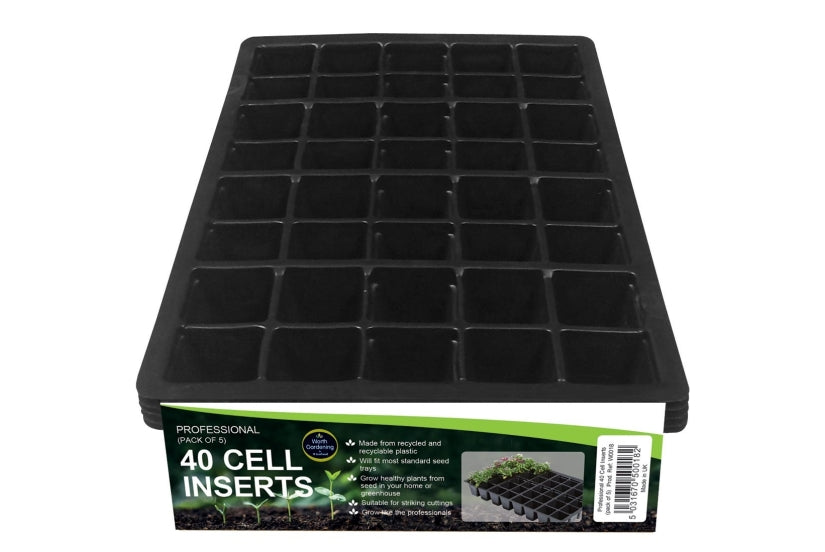 Professional 40 Cell Insert x5 Worth Gardening
