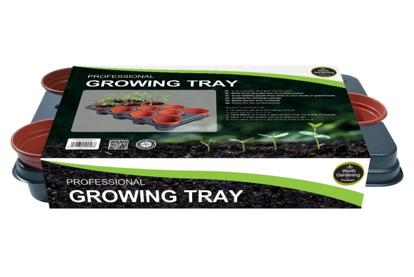 Professional Growing Tray, 12x11cm, Worth Gardening