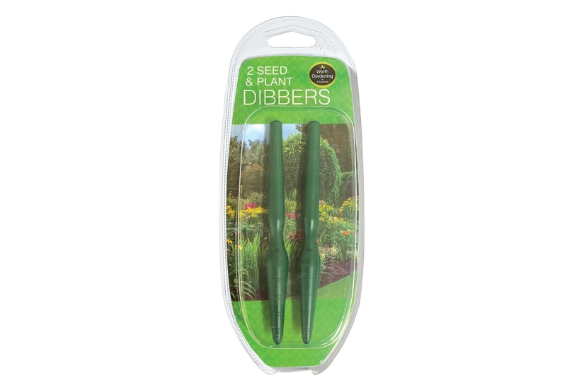 Seed & Plant Dibbers, x2, Worth Gardening