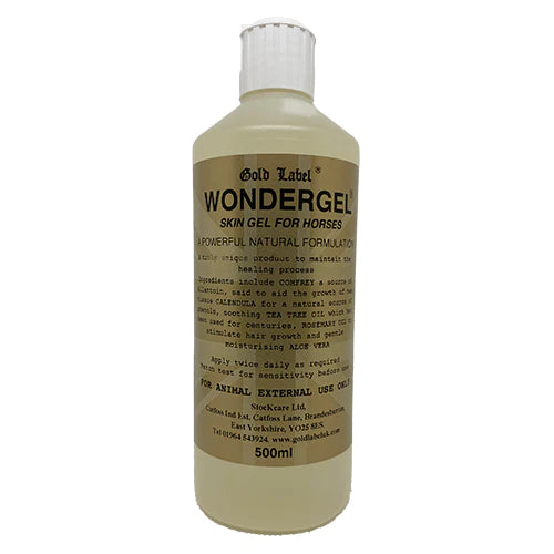 Elico Gold Label Wonder gel Skin Gel For Horses 500ml,