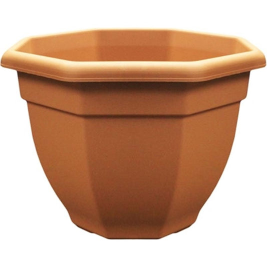 Winchester Octagonal Pot - Terracotta