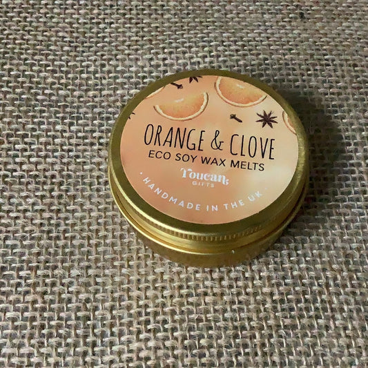 Toucan Orange & Clove Eco Soy Wax Melts