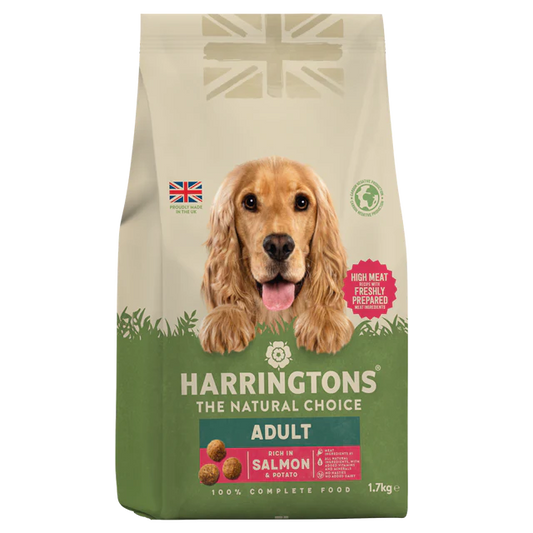 Harringtons Salmon & Potato Dry Adult Dog Food 1.7Kg
