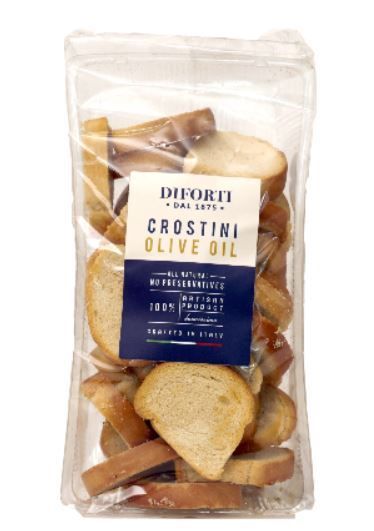 Diforti Crostini Olive Oil Bread Slices 200g